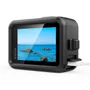 Capa Silicone + Tampa Lateral Aberta E Protetor Lente De Gopro 13 Cor:preto