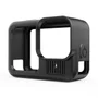 Capa Silicone + Tampa Lateral Aberta E Protetor Lente De Gopro 13 Cor:preto