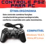 Kit 2 Controles Joystick Usb Para Computador Notebook Ps2