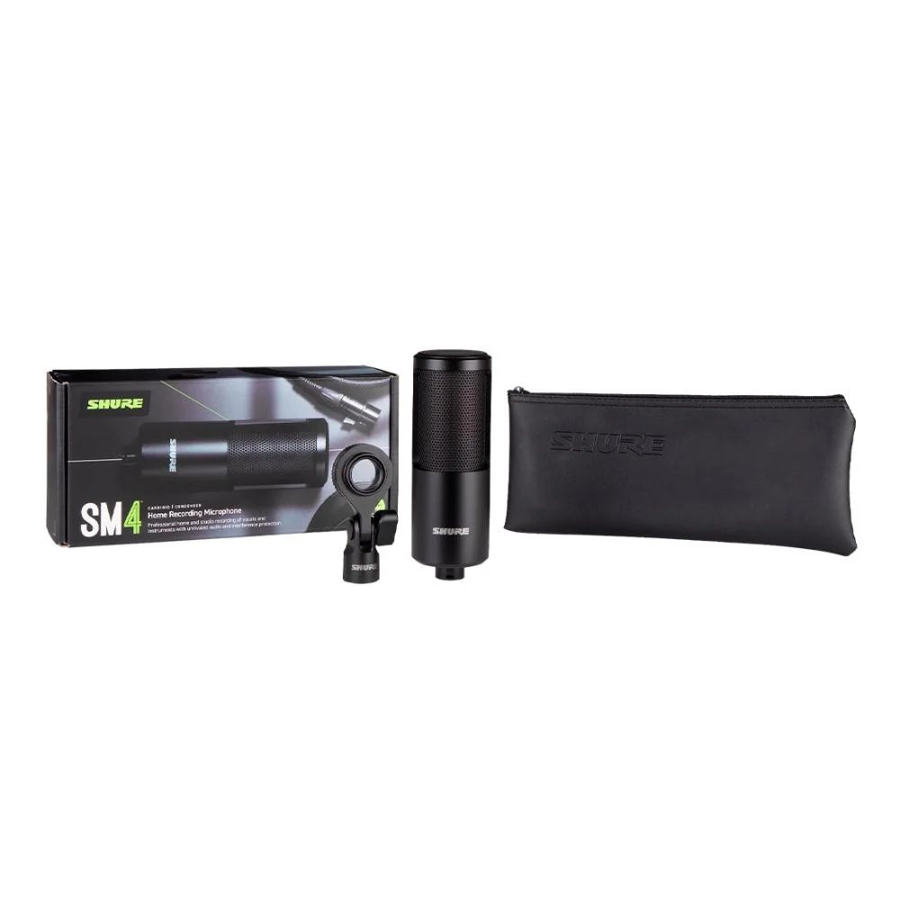 Imagem 3 de 4 do produto Microfone De Gravação Em Home Studio Shure Sm4.