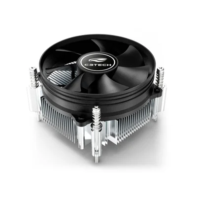 Cooler C3tech Para Processador Intel 115x/1200/1366 Gaming Fc-20bk