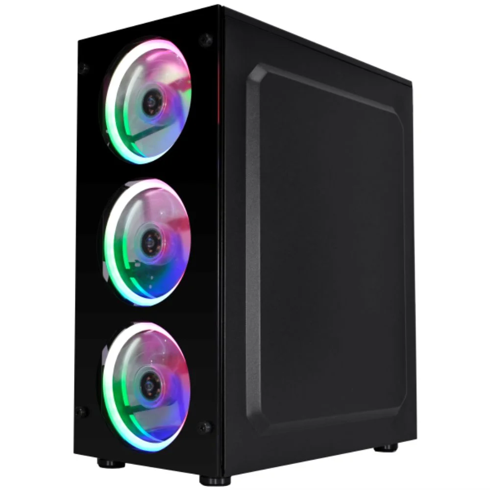 Imagem 2 de 5 do produto Gabinete Gamer Kmex Cg-a1tp LED RGB