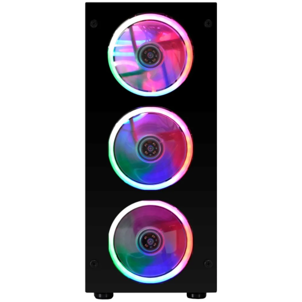 Imagem 3 de 5 do produto Gabinete Gamer Kmex Cg-a1tp LED RGB