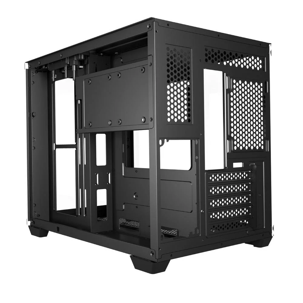 Imagem 2 de 4 do produto Gabinete Gamer Arbaton Vidro Temperado ARGB Preto Draxen(drn30a-bk).
