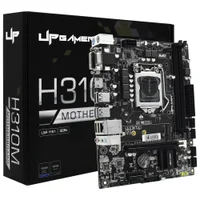Placa Mãe Upgamer H310m Ddr4 LGA  1151 Matx M.2 Usb 3.0 HDMI Dvi Vga6 2