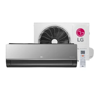 Ar Condicionado Lg Dual Inverter Voice +ai Artcool Uv Nano 24.000 Btus Quente/frio 220v.