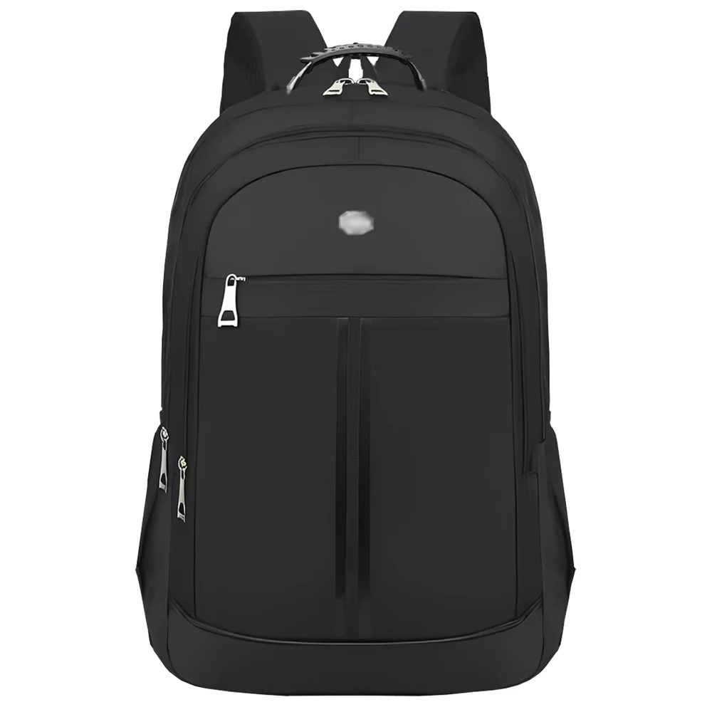 Imagem 4 de 5 do produto Mochila Grande Executiva Escolar Viagem Bolso Para Garrafa Espaço Notebook Preto.