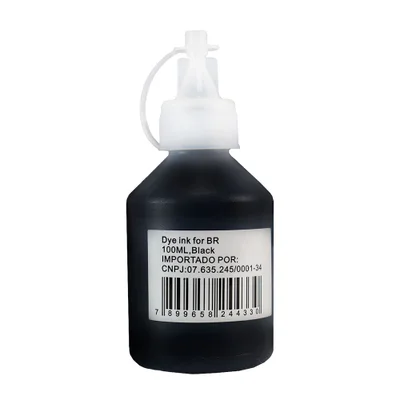 Tinta Para Brother Ed60 Bk 100ml Preto.