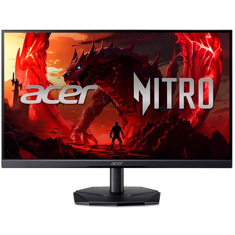 Monitor Gamer Acer Nitro 24,5 Full Hd 180hz 1ms HDMI Dp Va Hdr Freesync Preto