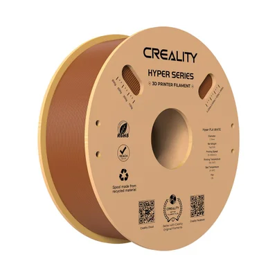 Filamento Creality Hyper Pla (marrom) 1,75mm 3301010382
