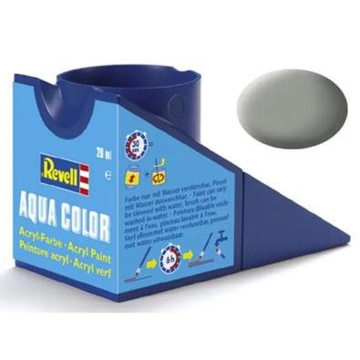 Tinta Plastimodelismo Cinza Pedra Fosco - 18ml Revell Aqua Color Rev 36175