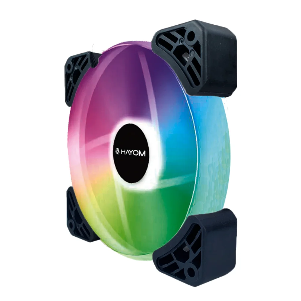 Cooler Fan Hayom Fc1306 RGB 120mm 12cm - Fc1306 4