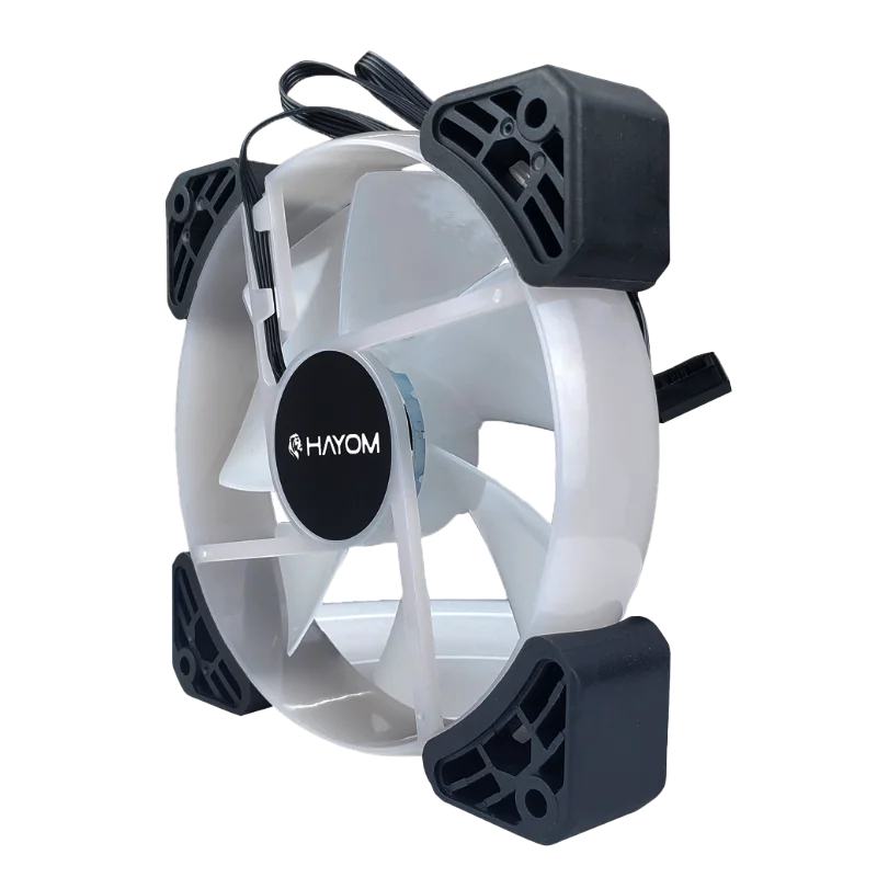 Cooler Fan Hayom Fc1306 RGB 120mm 12cm - Fc1306 5