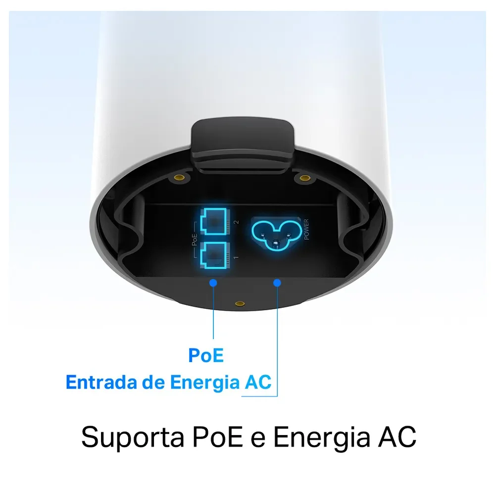 Imagem 5 de 5 do produto Roteador Tp-Link Mesh Deco X50 Outdoor, Wi-Fi 6 Gigabit, Ax3000, Dual-Band - 1 Unidade