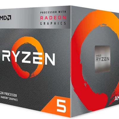 Processador Amd Ryzen 5 3400g 3.7ghz (4.2ghz Max Turbo) Cache 6mb Am4 Yd3400c5fhbox