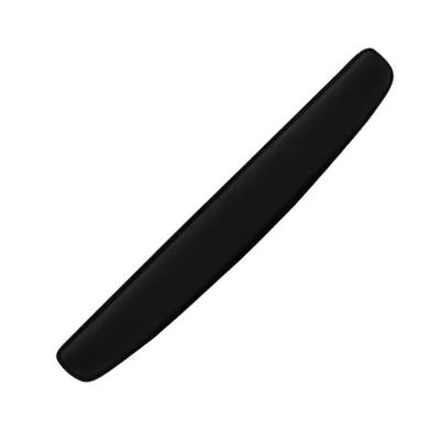 Apoio De Pulso Para Teclado Em Gel Preto Cor: Preto