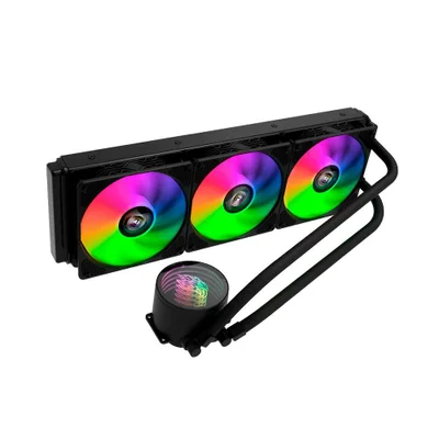 Water Cooler Waco K-mex 360mm Intel/amd Multicolor Preto