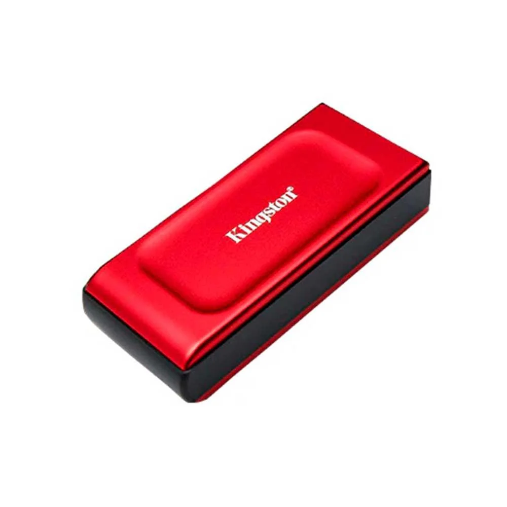 SSD Externo Kingston Xs1000, 1TB, Usb 3.2 Gen 2 - Vermelho - Sxs1000r/1000g.
