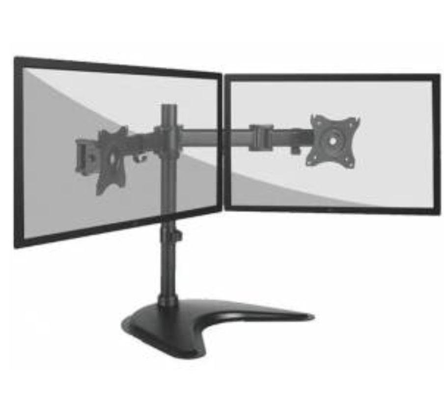 Suporte Articulado Para 2 Monitores 10 A 27 " Uso Em Mesa Bmg-31.