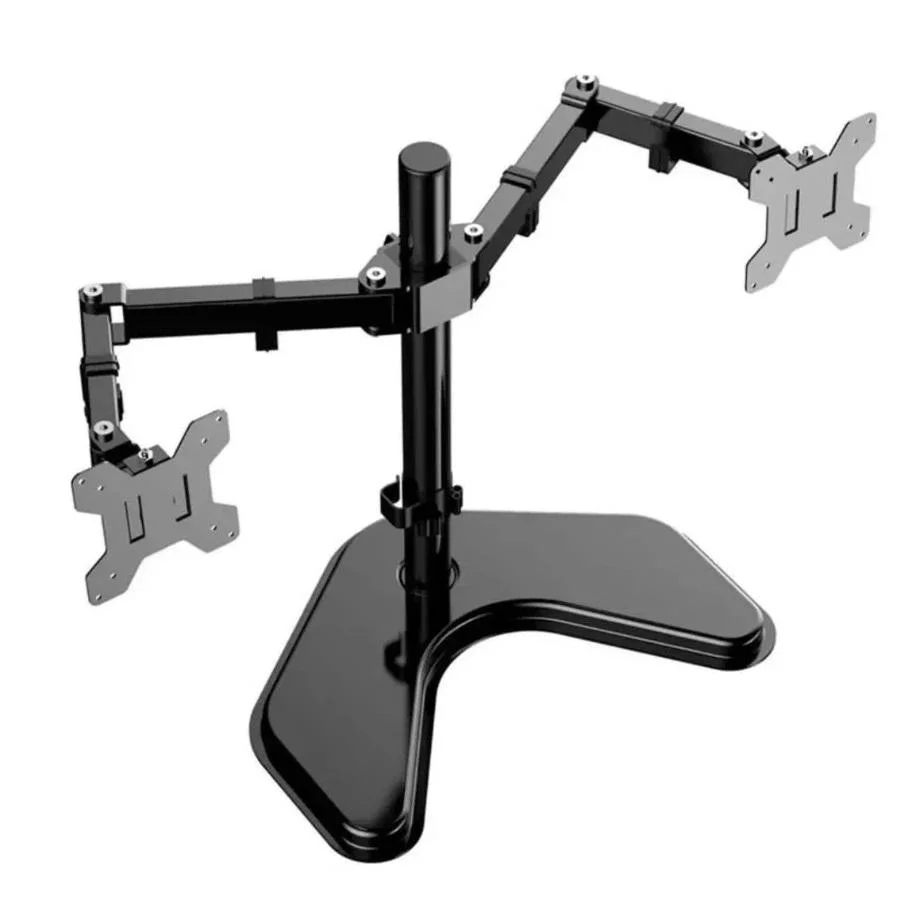 Imagem 4 de 5 do produto Suporte Articulado Para 2 Monitores 10 A 27 " Uso Em Mesa Bmg-31.