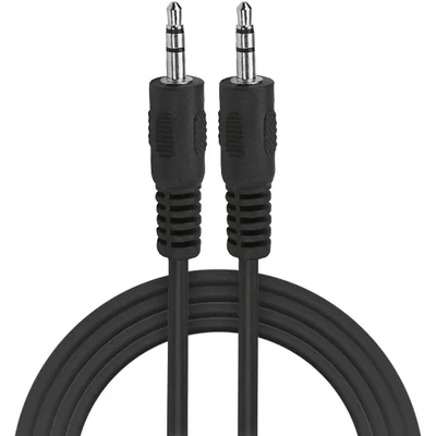 Cabo De Audio P2 Stereo X P2 Stereo 1,80 Metros Reforçado.