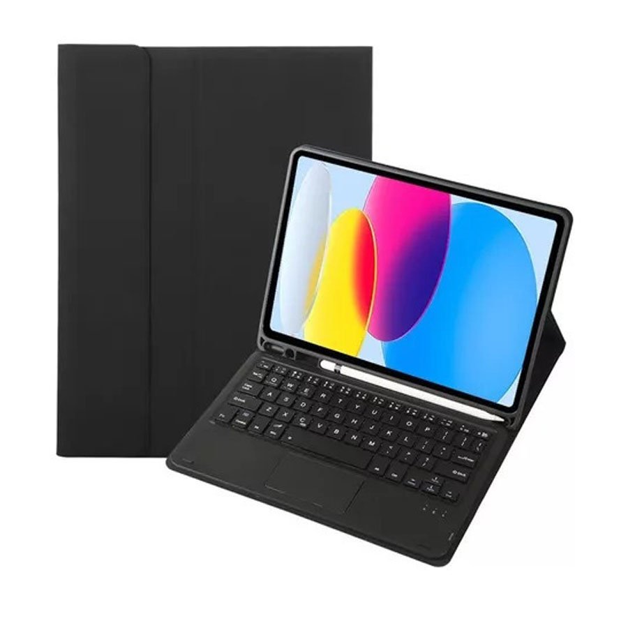 Capa Case Teclado Touchpad Para Ipad 10ª Geração 10,9 Pol.