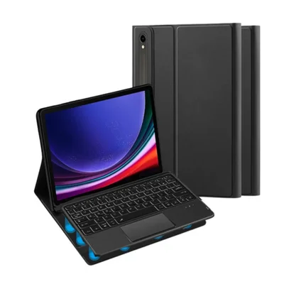 Capinha Magnética Teclado Bluetooth Para Galaxy Tab S9+ 12.4.