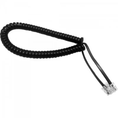 Extensor Para Telefone Rj11 4 Vias Espiral 2m Cbtl0019 Preto Storm