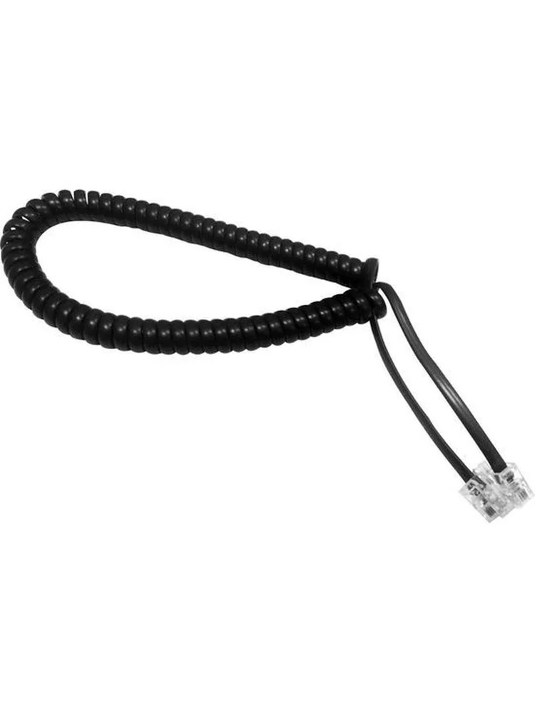 Imagem 2 de 5 do produto Extensor Para Telefone Rj11 4 Vias Espiral 2m Cbtl0019 Preto Storm