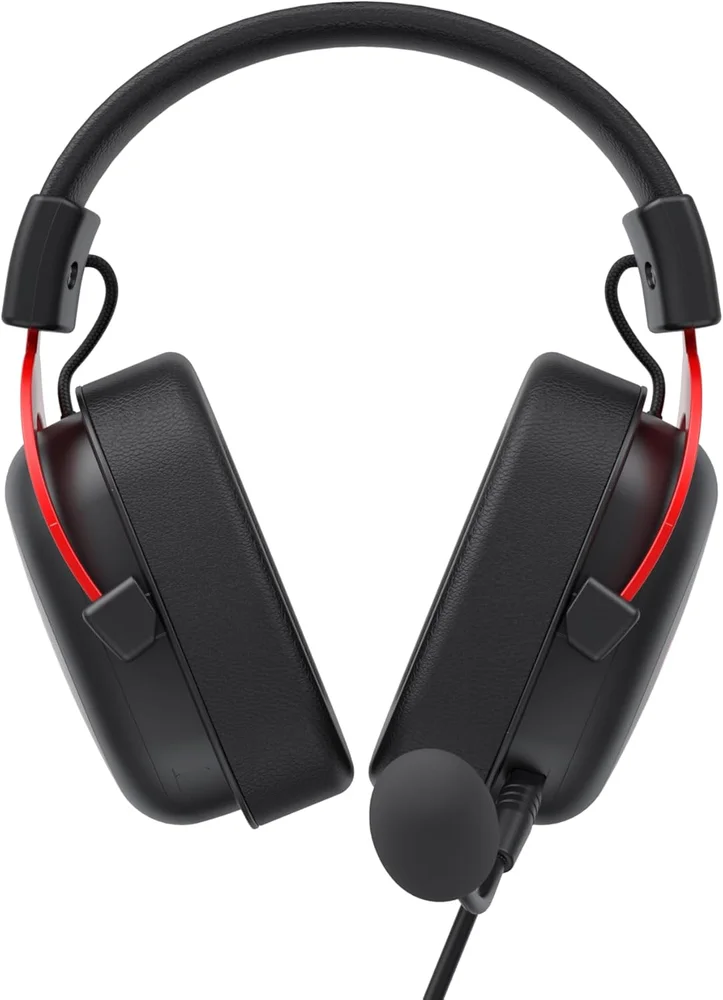 Imagem 4 de 4 do produto Headset Gamer Havit Hv-h2002d 20khz ‎com Fio Preto E Vermelho - Hv-h2002d.