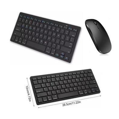 Teclado Bluetooth Recarregável + Mouse Para Tablet A8 X200