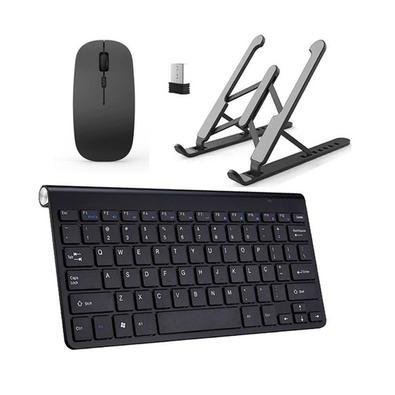 Teclado Mou Slim E Suporte Preto P/notebook Gigabyte