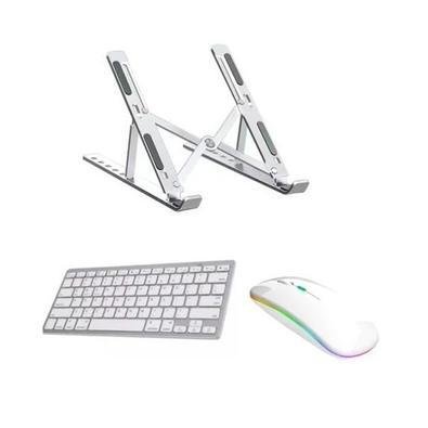 Teclado Bluetooth + Mouse + Suporte Para Macbook Air 13 M1