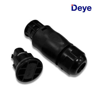 Conector Deye Femea E Endcap Com Tampa