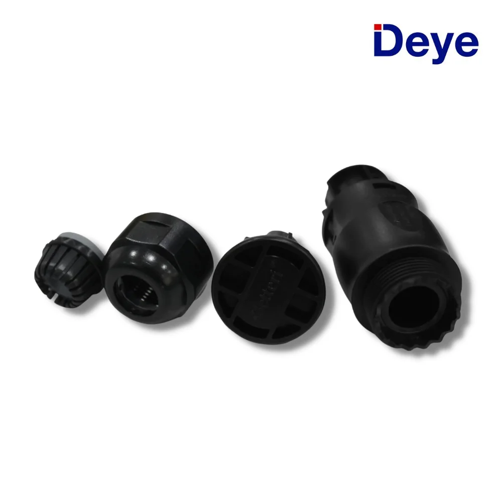 Imagem 2 de 2 do produto Conector Deye Femea E Endcap Com Tampa