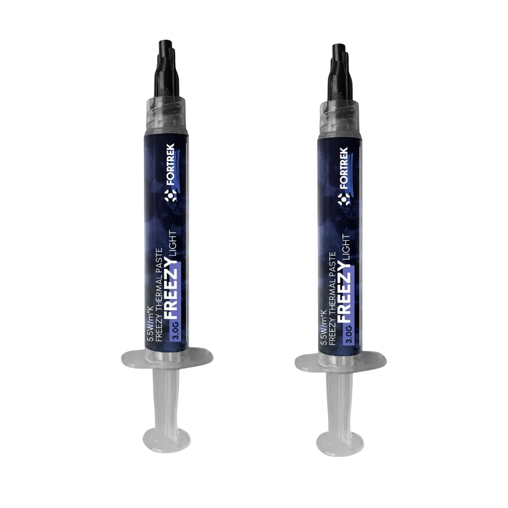 Pasta Térmica Fortrek Freezy Light 3g 5,5w/mk Cinza/prata 5