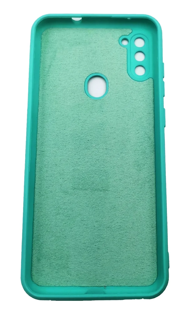 Imagem 2 de 2 do produto Capinha Capa Compatível Com Samsung Galaxy A11 Tela 6.4 Case Aveludada Interior