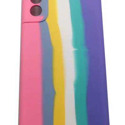Capa Capinha Compatível Com Samsung Galaxy S21 Plus Colorido Veludo Bonito Cores