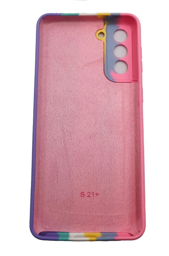 Imagem 2 de 3 do produto Capa Capinha Compatível Com Samsung Galaxy S21 Plus Colorido Veludo Bonito Cores