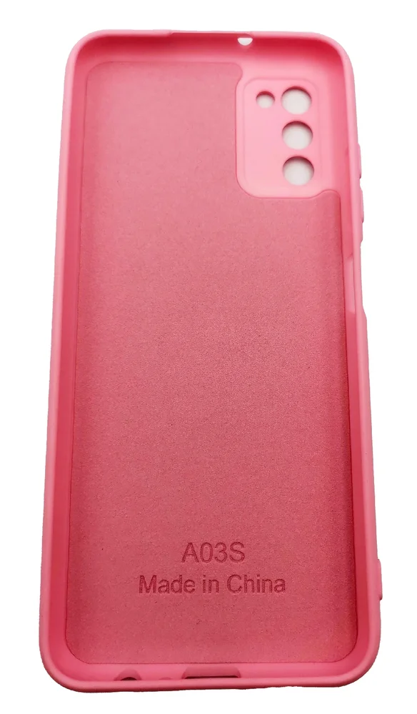 Imagem 2 de 2 do produto Capinha Capa Compatível Com Samsung Galaxy A03s A037 Tela 6.5 Case Aveludada Interior
