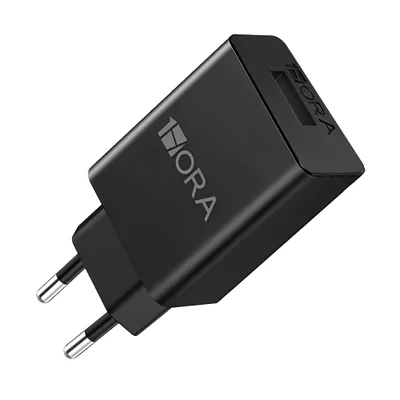 Carregador De Parede 1hora Porta Usb Tipo A 2.0a Preto.