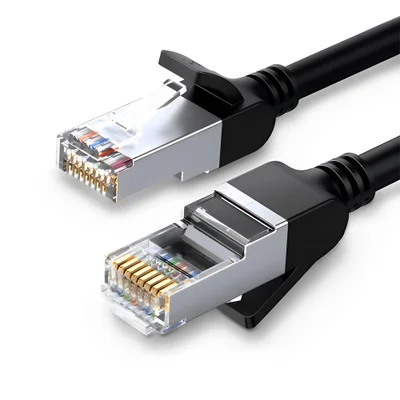 Cabo De Rede Rj45 Ugreen Cat6 Utp Macho 5 Metros Preto.