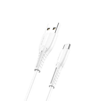 Cabo Usb Usams Usb A Para Tipo C Máx. 2a 1 Metro Branco.