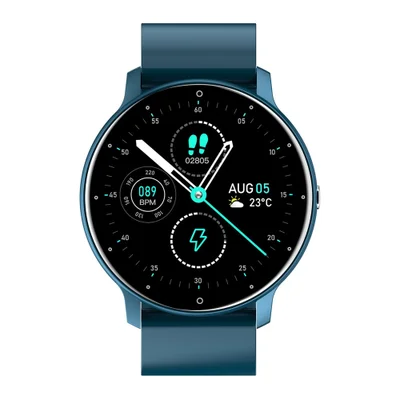 Smartwatch Zwear Zl02d Bt 4.0 Android Ios Tela 1.3 Pol. Azul