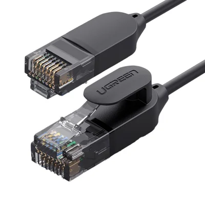 Cabo De Rede Lan Rj45 Ugreen 10gbps Cat6 10 Metros Preto