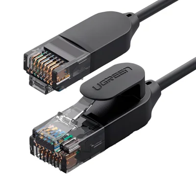 Cabo De Rede Rj45 Cat6a Utp Ethernet Macho 2metros Preto.