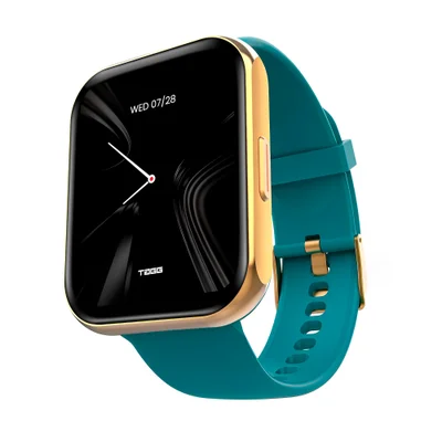 Smartwatch Zwear Relógio Inteligente Tela 1.83 Pol Verde.