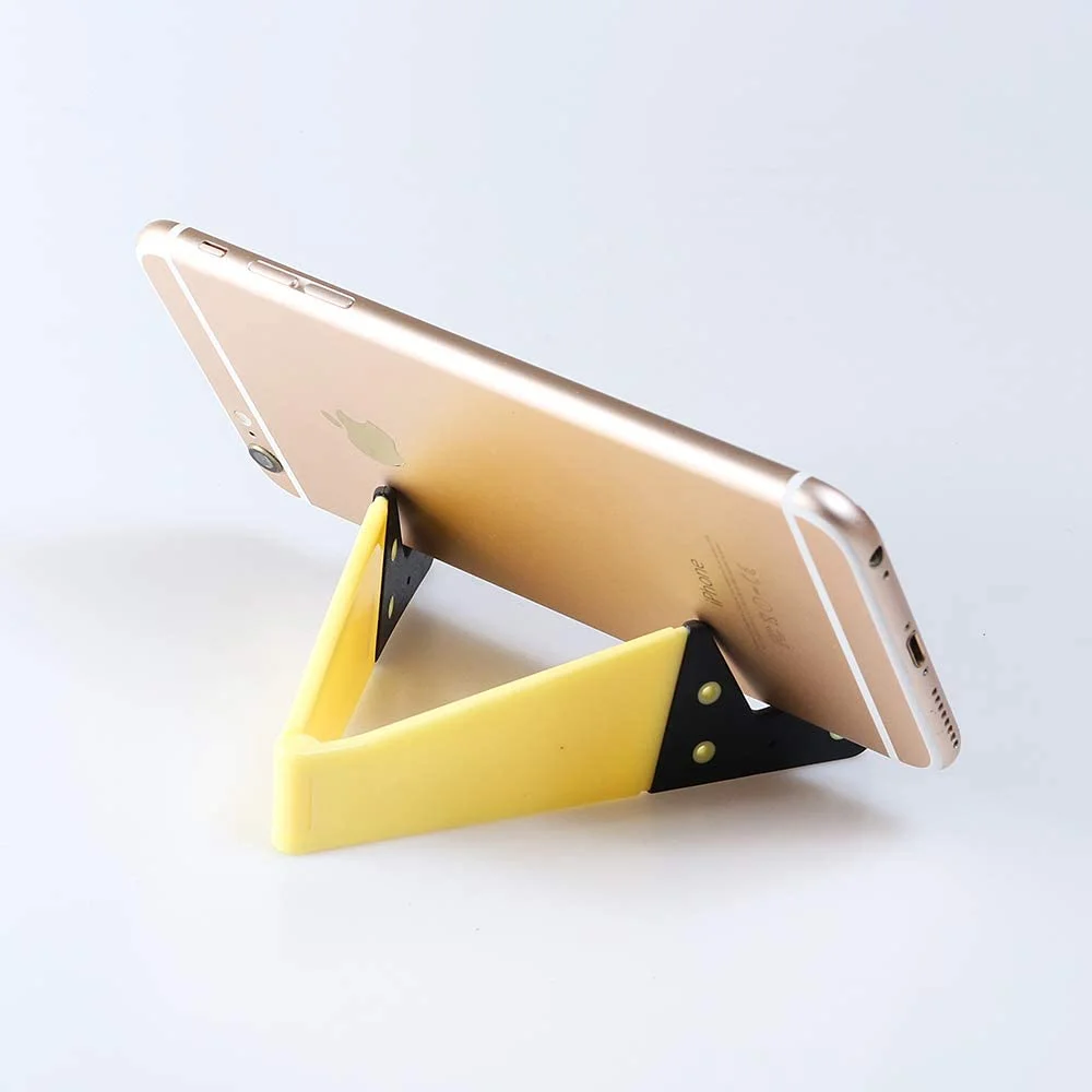 Imagem 3 de 5 do produto Suporte Universal Para Tablet E Smartphones Dobrável De Em V Preto