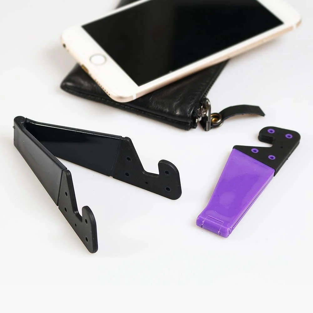 Imagem 4 de 5 do produto Suporte Universal Para Tablet E Smartphones Dobrável De Em V Preto