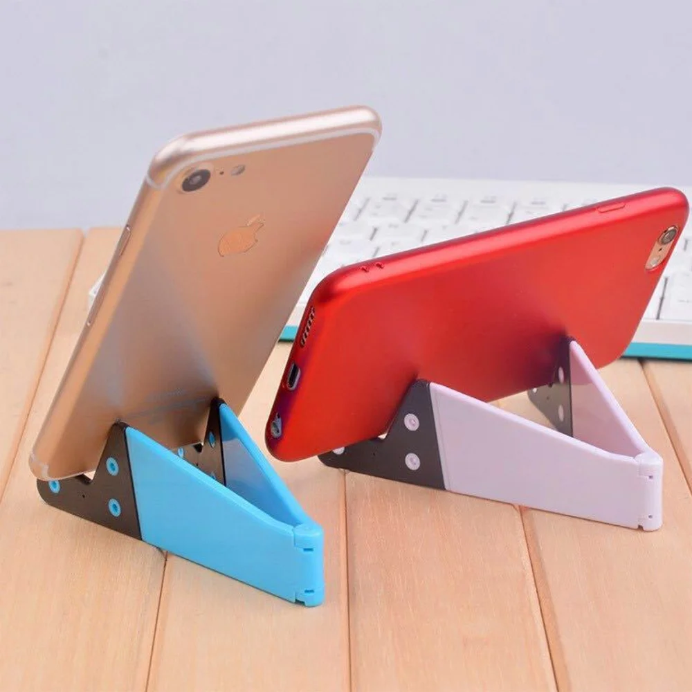 Imagem 2 de 5 do produto Suporte Universal Para Tablet E Smartphones Dobrável De Em V Rosa